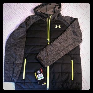 Under Armour boys Youth Large jacket. Never worn.